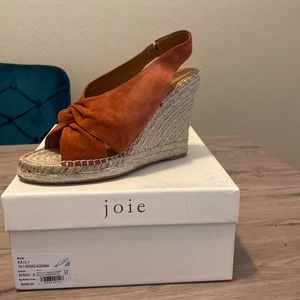 womens joie wedge brand new